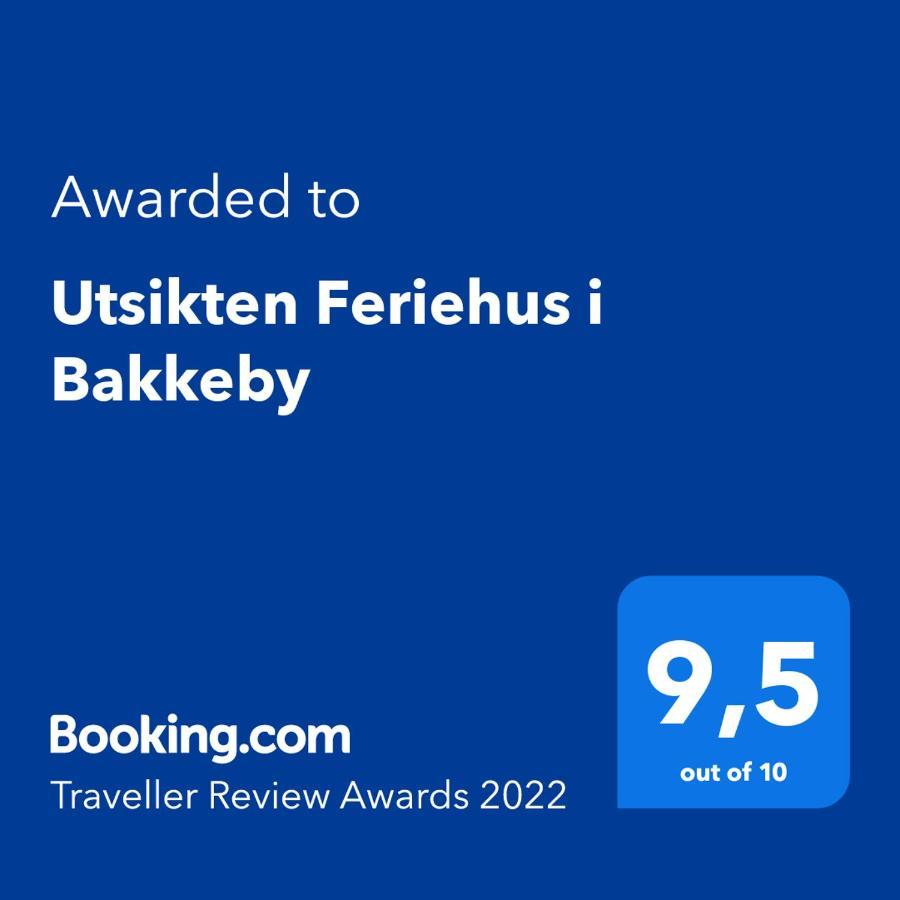 Utsikten Feriehus I Bakkeby Eksteriør billede
